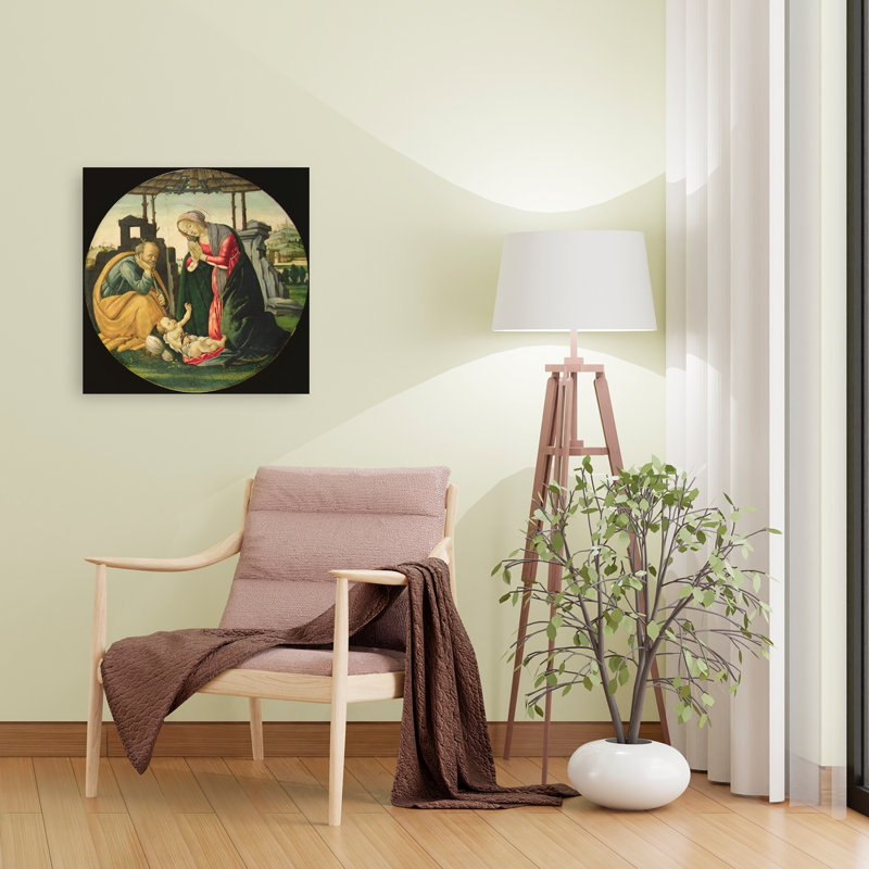 The Holy Family Abstract Contemporary Landscape Wall Art Print, 60.96cm H x 60.96cm W