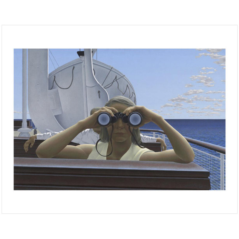 Reproduction d'archives (reproduction) de «To Prince Edward Island» par Alex Colville, H 16 po x l 20 po x P 0,1 po, Unframed