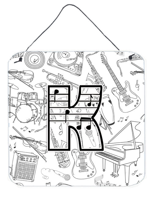 Monogramme « notes musicales », K
