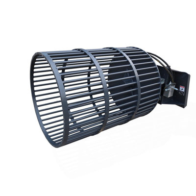 Modèle de tambour rotatif de 36 po de diamètre, profondeur de baril de 64 po, fixation universelle