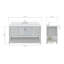 Magnolia Bath Vanity Rectangular Basin S061SWQ-1619841873-1670622106