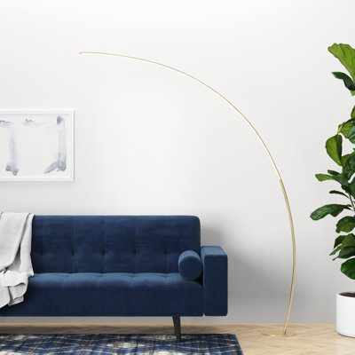 Spataro 80'' LED Arched Floor Lamp