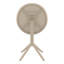 Table bistro pliable en plastique pour 2 personnes Elodie-1034129812-990982636