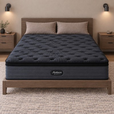 12 Inch King Mattress Cooling Gel Memory Foam Bed In A Box, Medium Firm & Pressure Relieving, Certipur-us Certified - Black