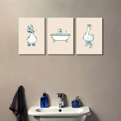 3 Piece Wrapped Canvas Print