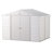 Select Steel Storage Shed Steel Storage Shed, 10X12, Flute Grey-55865219-101611788