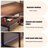 Light walnut colo rectangular solid wood desk-1561629684