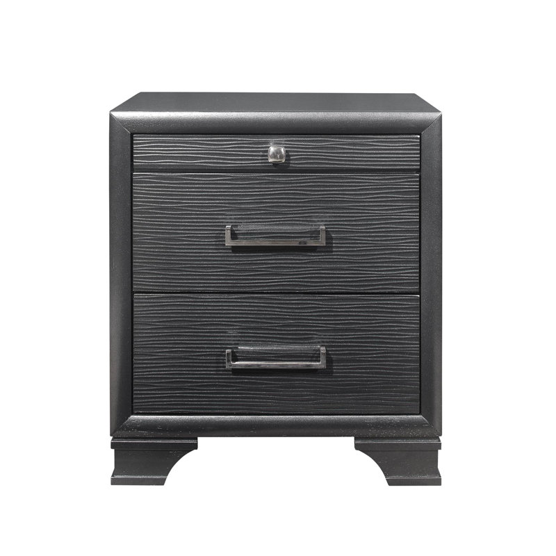 GREY NIGHTSTAND
