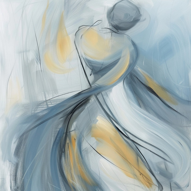 Art mural sur toile tendue, L 30 po x H 30 po x P 1,5 po