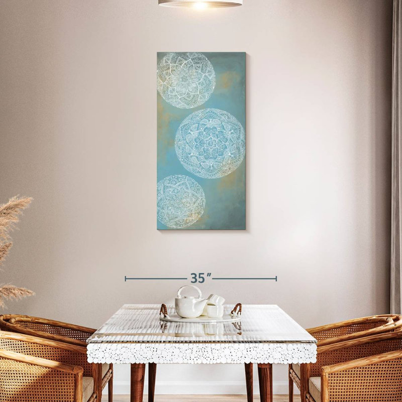 Mystical Spheres, 42" H x 21" W