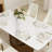 Modern Rectangular Sintered Stone Dining Table with Pedestal Base-277862814-277862753-274423205
