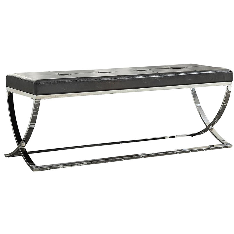 Curve-Leg Bench