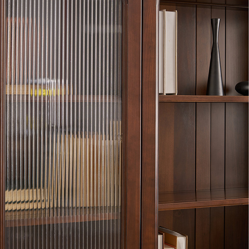 American style all solid wood bookcase