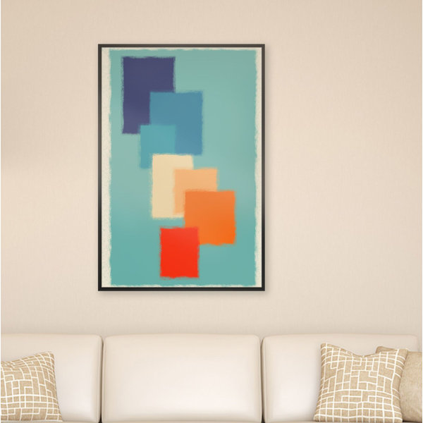 JBass Grand Gallery Collection Color Blocking - Painting on Canvas ...