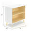 Armoire de rangement ouverte avec tablette réglable Resi