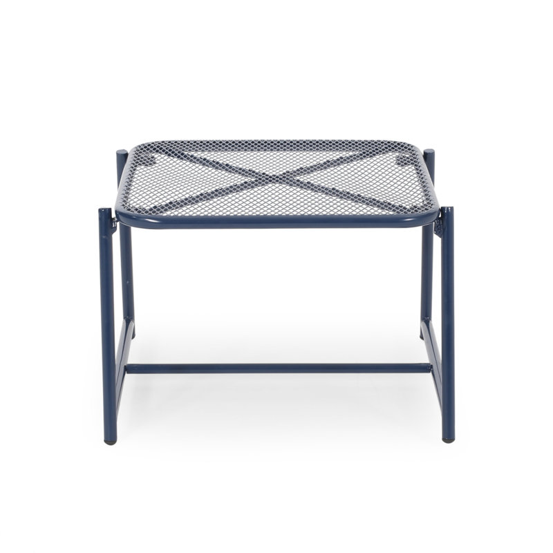 Table d'appoint Kincaid, Sarcelle, 13.25" H x 19.5" W x 18" D