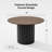 Soild Dining Table Round Kitchen Table-105284729-105284725