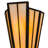 Brum Flush Mounted Sconce