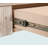 59'' Vintage Crafted Entryway Table Two Hidden Handle Drawers Farmhouse Console Table Easy Assembly-777867932