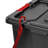 Industrial Tote Stackable Storage Bin with Latching Lid-98363262-98363258