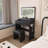 Modern Large Mirror Vanity Desk With Power Outlet, Hair Dryer Holder, And 5 Drawers For Bedroom Makeup And Storage-1154462954