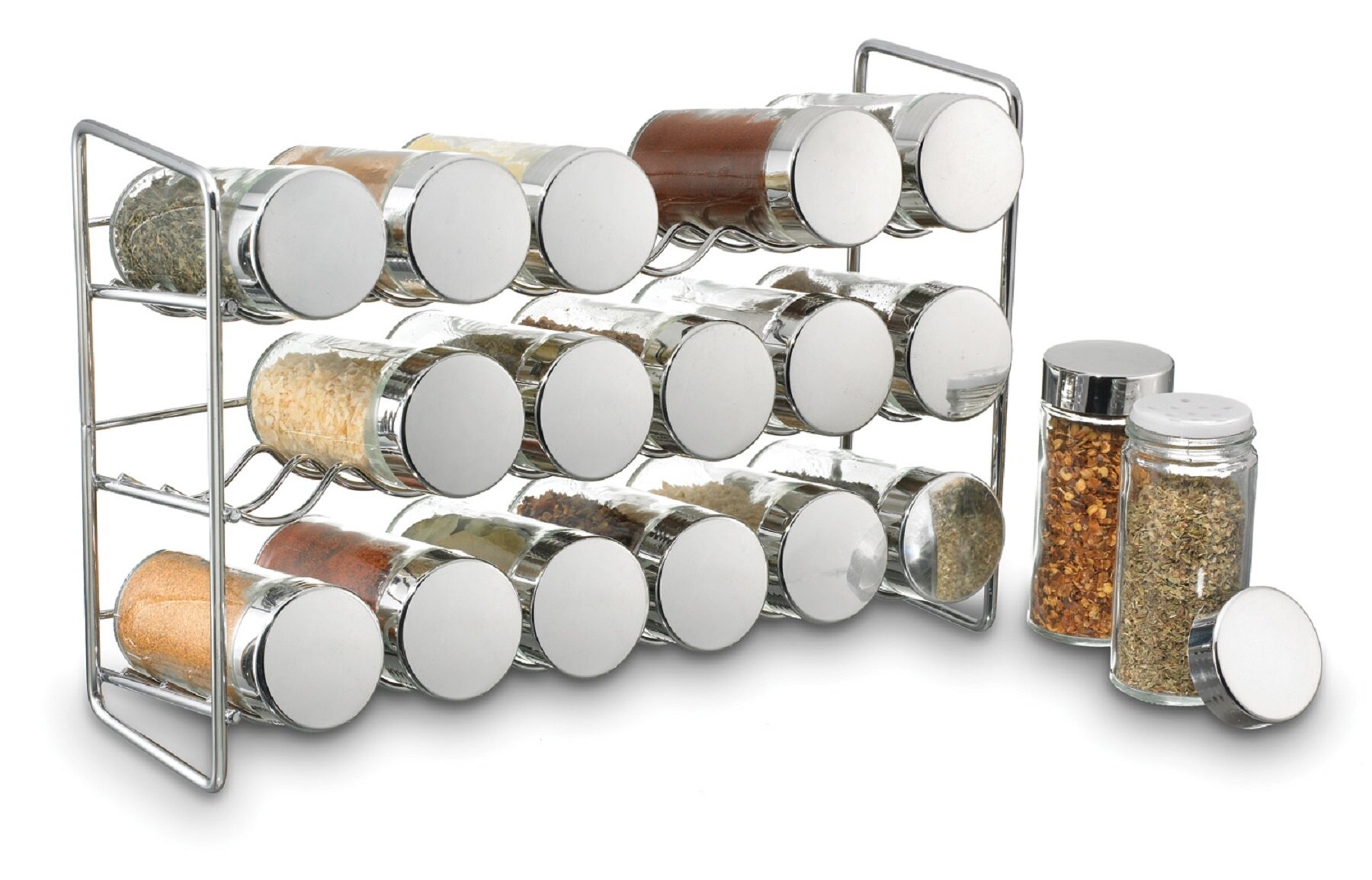 Rebrilliant Spice Jar & Rack Set & Reviews