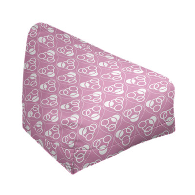 Housse de sac de pois avec des cercles classiques et des vagues
