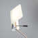 Jaquan 1-Light LED Swing Arm Lamp