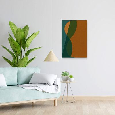 Deep Meander Abstract Contemporary Wall Art