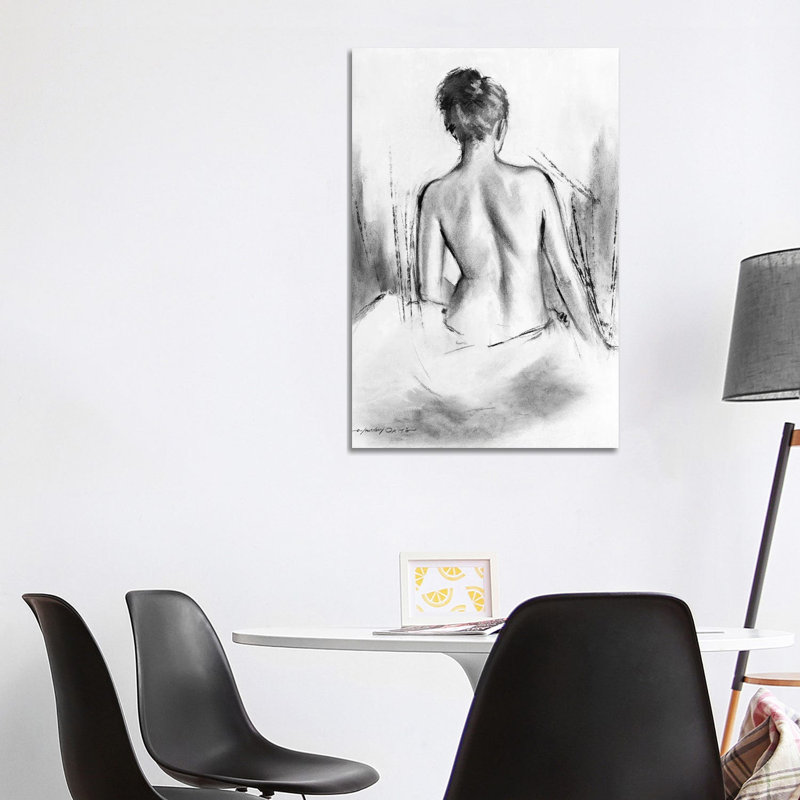 Soft Silhouette VI by E.A. Orme - Wrapped Canvas Painting, 101.6 cm H x 66.04 cm W x 3.175 cm D