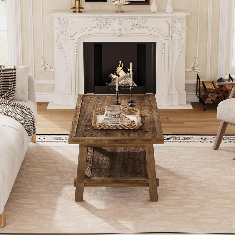 Solid Wood Coffee Table