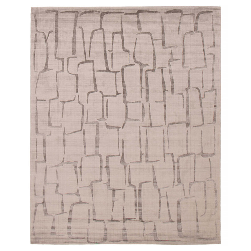 Tapis rectangulaire unique 8 pi x 9 pi 9 po limousin
