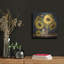  «Sunflowers In Pitcher» par Ashley Bradley, art mural en métal-303453246