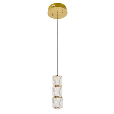 Alfee - Light Gold LED Single Pendant