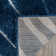 Ashal Abstract Blue/Cream Area Rug