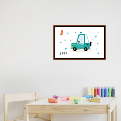 J Is for Jeep - impression d'art graphique