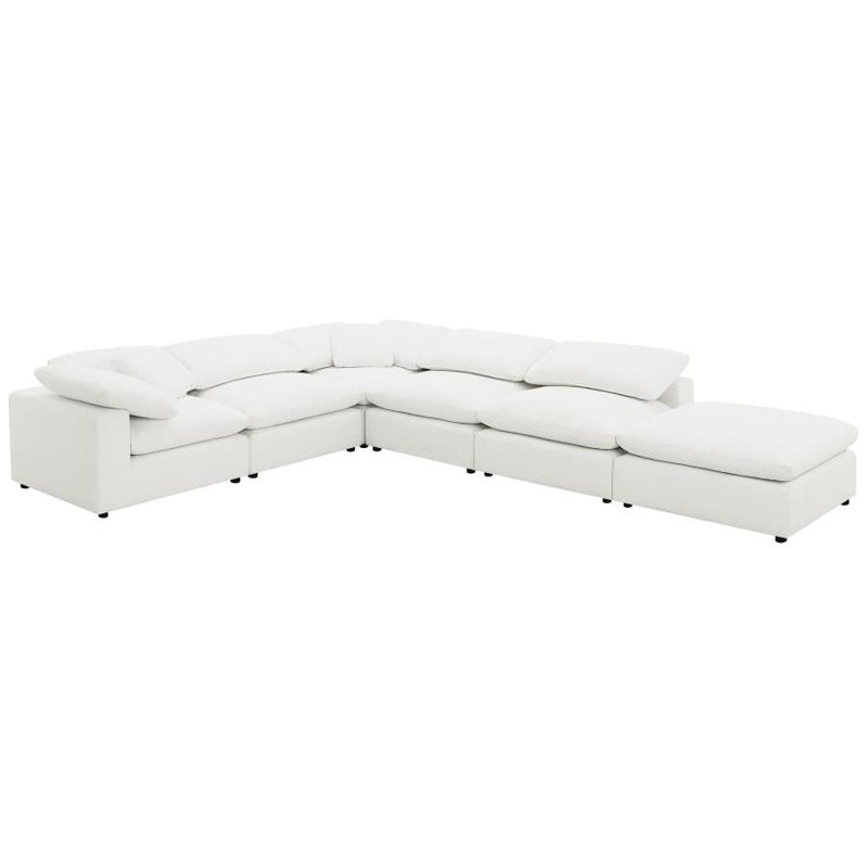 Canapé modulaire 6 pièces Raleigh Ivory Boucle