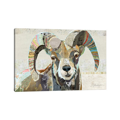 Wild Bighorn Sheep by Traci Anderson - Print on Canvas