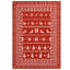 Tapis de Noël cerf rouge antidérapant lavable-50561447