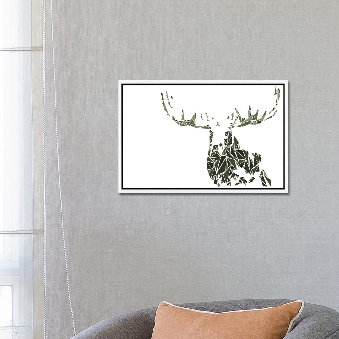 Moose by Cristian Mielu - Gallery-Wrapped Canvas Giclée on Canvas
