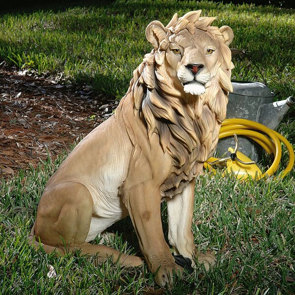 Design Toscano King of Beasts Lion Statue & Reviews | Wayfair.co.uk