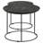 Matte Black 2-Piece Nesting Table