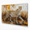 «Big Cats Kenyan Cheetah Beige», art mural sur toile