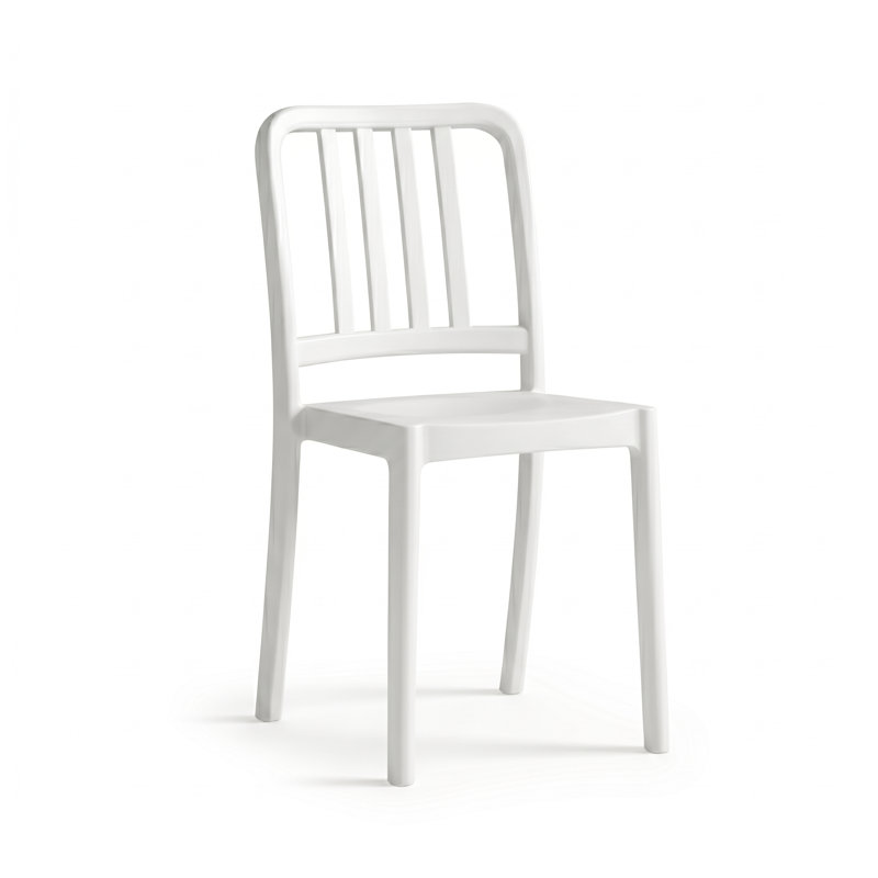 47cm H Side Chair, White