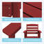 Chaise de patio en PEHD-1670623566