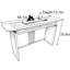 Nouvelle console de style chinois-128964313