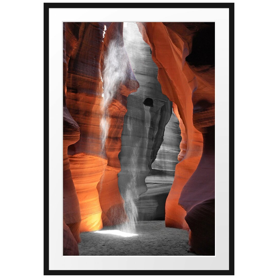 Gerahmtes Poster Prächtiger Antelope Canyon