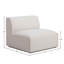 Canapé modulaire rembourré 37 po Terrin