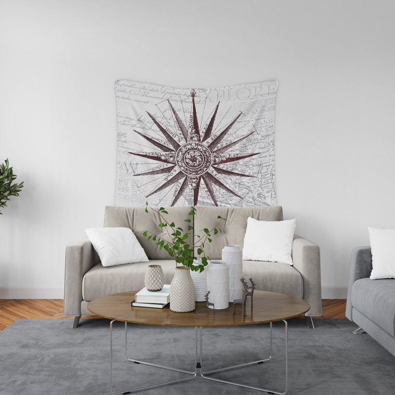 Tapisserie murale, H 80 po x l 68 po
