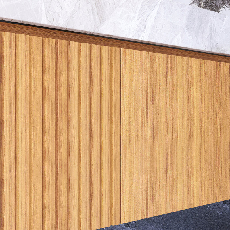 Meuble-lavabo flottant mural moderne 48 po